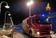 Genova, principio di incendio in una pizzeria: intervento dei vigili del fuoco