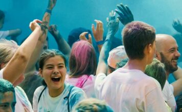 corsa colorata holi spash run Savignone