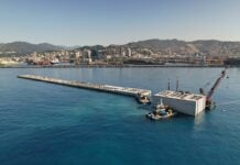 Cresce la Nuova Diga Foranea di Genova e sbeffeggia chi dubitava nuova diga foranea Genova
