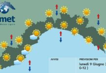 Meteo Liguria, cielo sereno e temperature estive meteo Liguria lunedì 9 giugno 2025