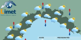 Meteo Liguria, nuvolosità in aumento e possibili piovaschi meteo Liguria mercoledì 4 giugno 2025