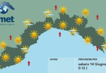 Meteo Liguria, ancora sole e gran caldo meteo Liguria sabato 14 giugno 2025