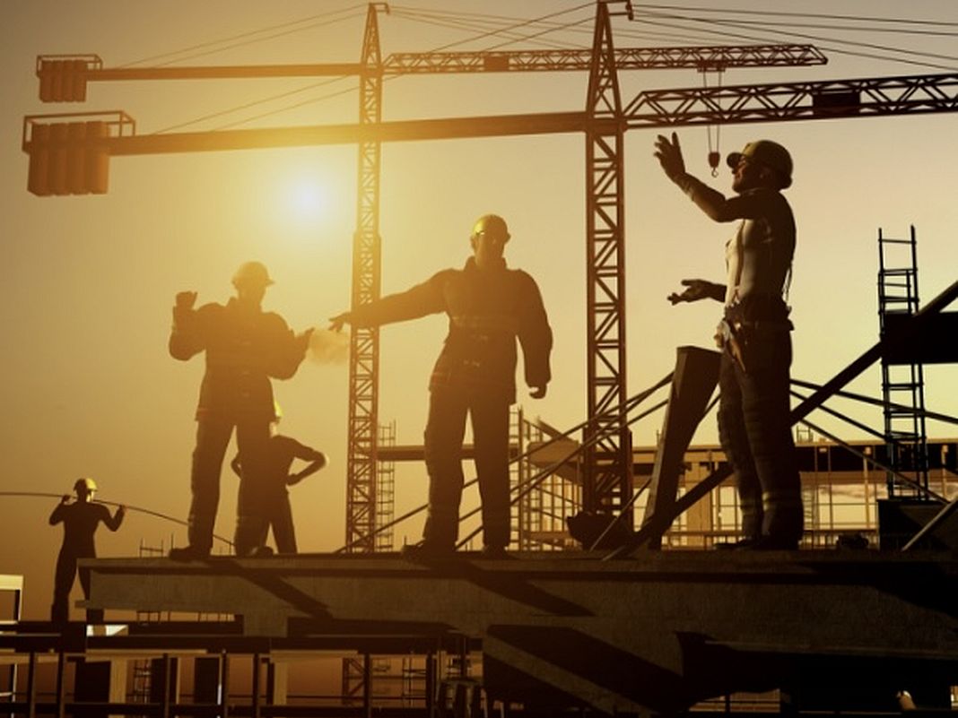 operai caldo cantiere