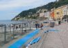 Genova, distrutto gazebo della Spiaggia dei Bambini: “Siamo ad un passo dalla chiusura” Voltri spiaggia dei bambini costruzione