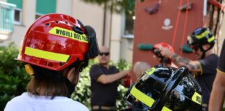 Genova, vigili del fuoco al Gaslini per i piccoli pazienti vigili del fuoco Gaslini