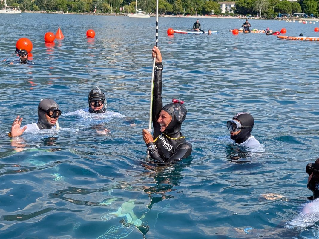 Simona Auteri record apnea