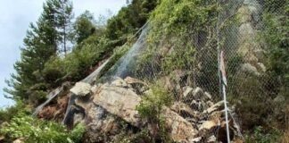 Maltempo Liguria, frana sulla Sp 490 del Colle del Melogno: incerti i tempi di riapertura Frana Colle del Melogno