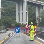 Nervi cantiere casello autostrada