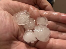 Meteo Liguria, rischio temporali e grandine tra oggi pomeriggio e stasera grandine Genova