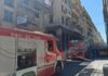 Genova, appartamento a fuoco a Sampierdarena: sul posto i soccorsi Incendio via Buranello vigili del fuoco