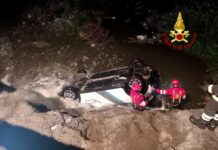 Borgo Fornari, sbanda a causa della pioggia e finisce nel fiume: intervengono i pompieri Incidente Borgo Fornari