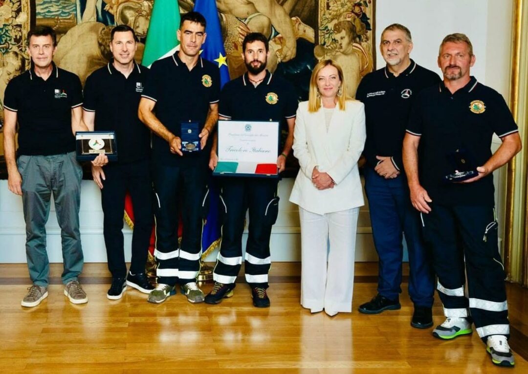 Volontari Protezione Civile scomparsa Allen Palazzo Chigi