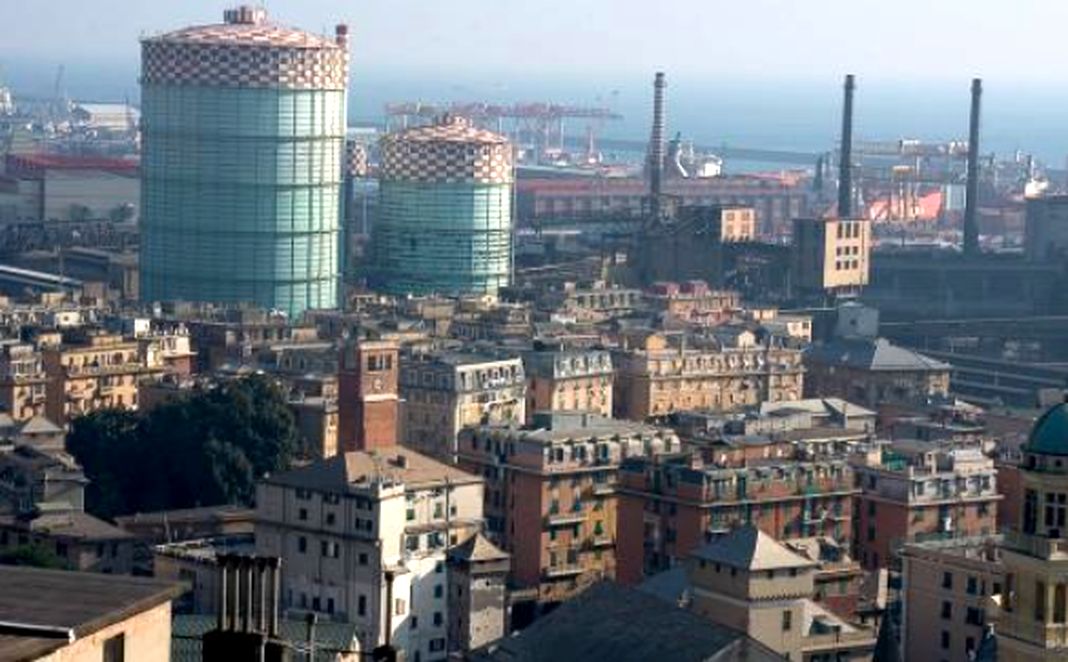 Acciaierie Cornigliano vecchia Genova