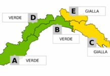 Maltempo in Liguria, Allerta Gialla per temporali su Centro e Levante allerta gialla maltempo Liguria levante