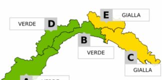 Maltempo in Liguria, Allerta Gialla per temporali su Centro e Levante allerta gialla maltempo Liguria levante