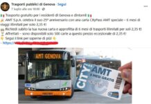 Genova, abbonamento AMT gratis per 6 mesi, ma è una truffa truffa abbonamento gratis amt
