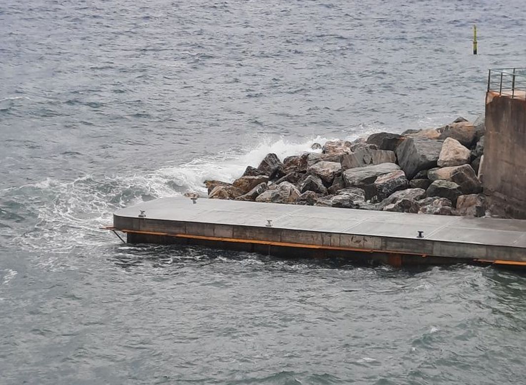 banchina porticciolo Nervi Genova