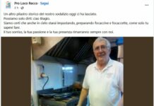 Recco piange la scomparsa di Biagio Palombo della celebre Baracchetta Biagio Palombo baracchetta recco