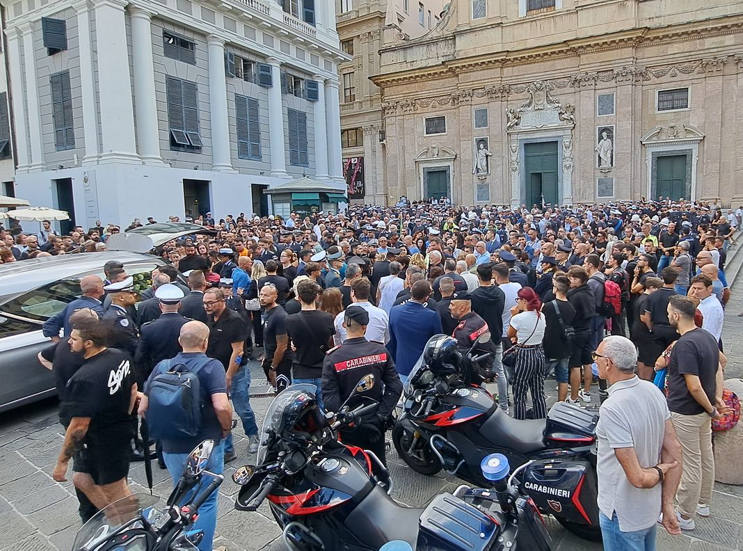Funerale Alessio Gaglia genova