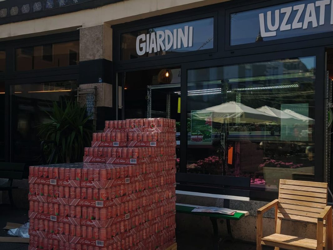Gaza Cola giardini Luzzati