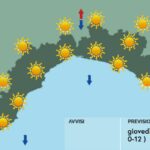 meteo Liguria giovedì 17 luglio 2025
