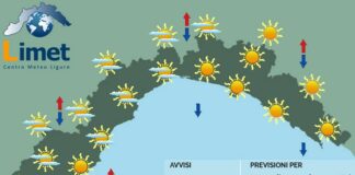 Meteo Liguria, cielo per lo più soleggiato e ancora caldo opprimente meteo Liguria giovedì 3 luglio 2025
