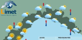 Meteo Liguria, inizio settimana con tempo instabile Meteo Liguria lunedì 21 luglio 2025