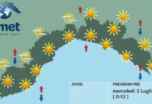 Meteo Liguria, ancora caldo opprimente meteo Liguria mercoledì 2 luglio 2025