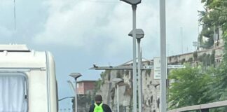 Genova, in Sopraelevata in monopattino Sopraelevata monopattino