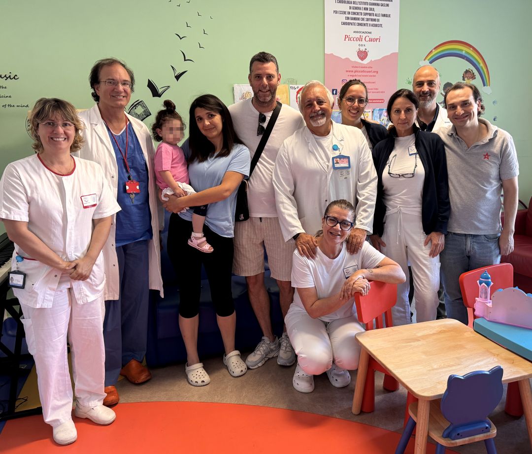 Cardiochirurgia gruppo con famiglia paziente