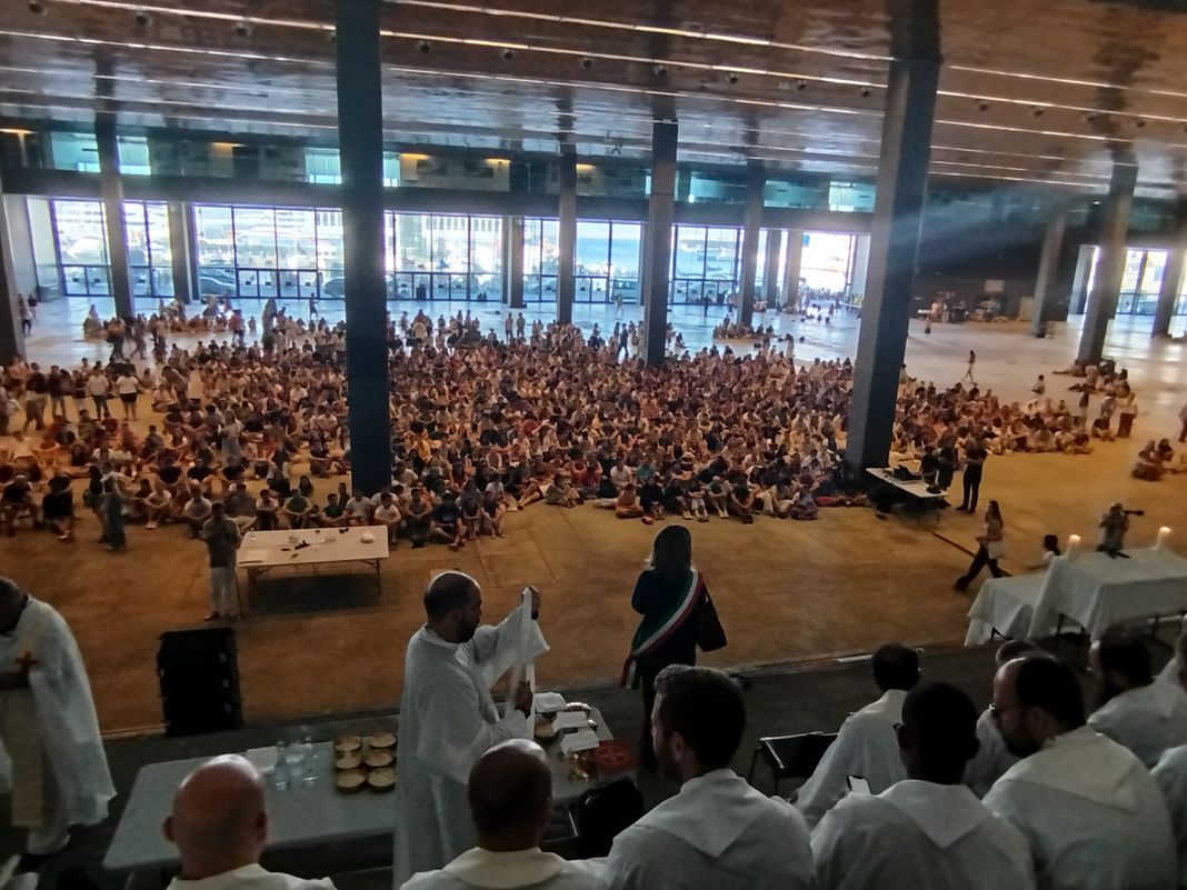 Giovani pellegrini Giubileo Roma