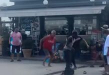 Alassio, nuova rissa in pieno giorno: calci e pugni sotto gli occhi dei passanti Rissa centro Alassio