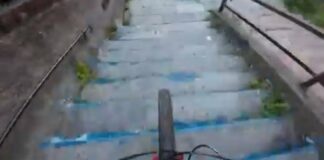 Cerro Abajo, allarme per effetto imitazione, più controlli bicicletta scalinata montaldo genova