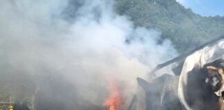 Incidente sulla A26, riaperto il tratto tra A10 e Masone verso Nord camion in fiamme A26 14 agosto 2025