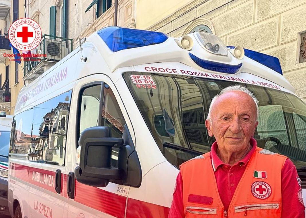 Carlo Chiappini croce rossa la Spezia