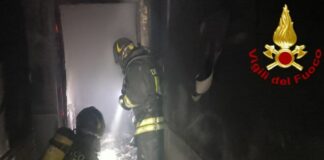 Genova, incendio in via Asiago, vigili del fuoco salvano due gatti incendio via Asiago Genova 22 agosto 2025