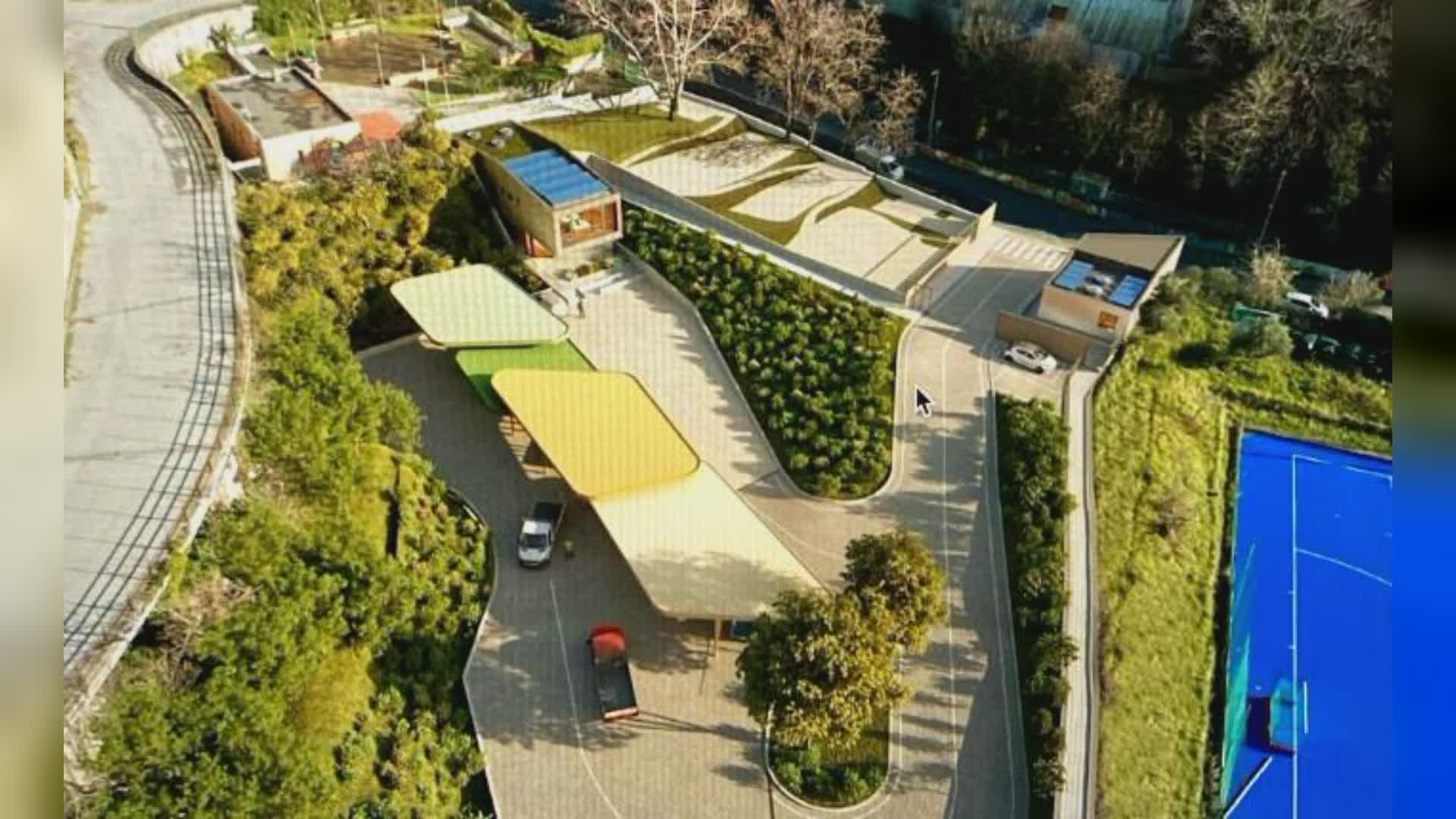 lagaccio isola ecologica progetto rendering