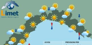 Meteo Liguria, torna il bel tempo e risalgono le temperature meteo Liguria domenica 3 agosto 2025