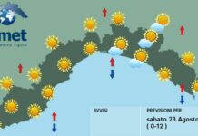 Meteo Liguria, torna l’instabilità, peggiora domenica meteo Liguria sabato 23 agosto 2025