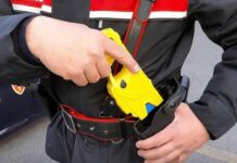 taser carabinieri