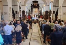 L’addio al Fisico Carlo Becchi nel Convento del Padre Santo Carlo Becchi funerale
