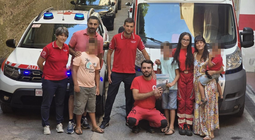 Croce Rossa salvataggio bambino malore