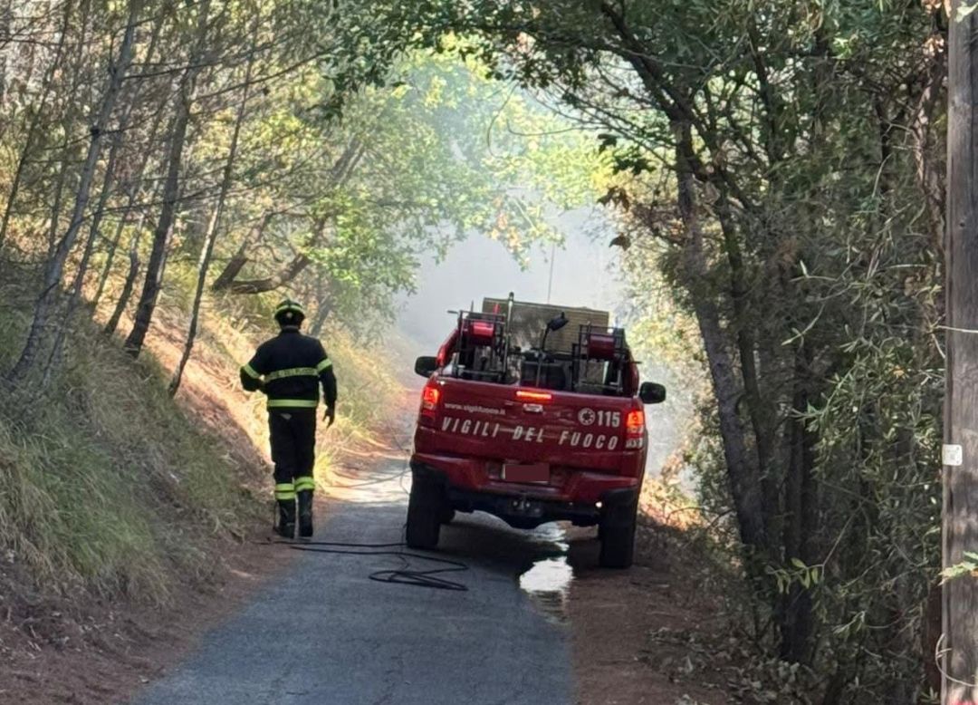 Incendio Diano Calderina