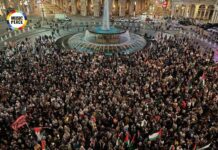 Genova, in migliaia in piazza De Ferrari a sostegno del popolo palestinese Presidio Genova Gaza Music for Peace
