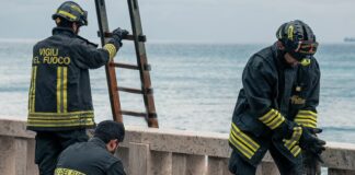 Celle Ligure, capriolo in pericolo sulla scogliera, arrivano i vigili del fuoco capriolo celle ligure vigili del fuoco
