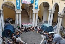 Genova, terminata l’occupazione al rettorato dell’Università in via Balbi Università Genova occupata