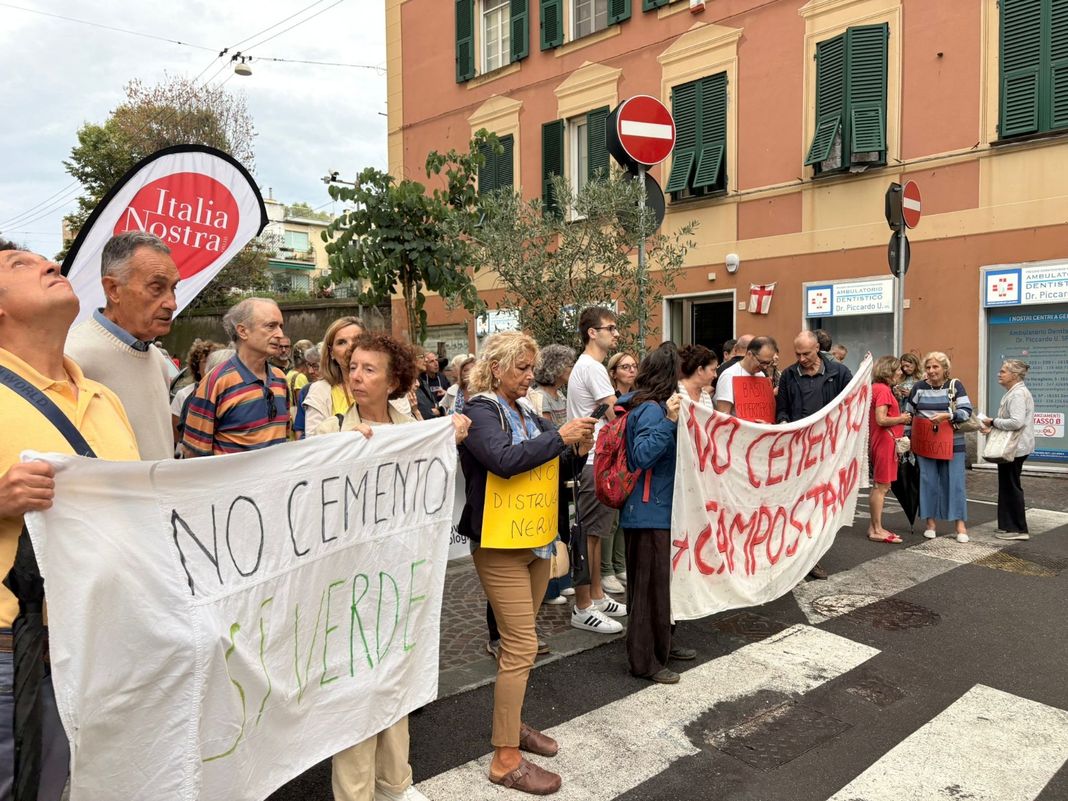 Campostano Nervi protesta