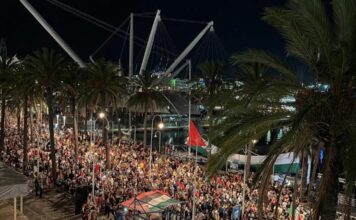 Gaza, nuova manifestazione a Genova venerdì 24 ottobre global sumud flotilla manifestazione Genova