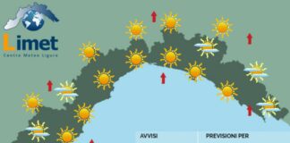 Meteo Liguria, ancora prevalenza di bel tempo, peggiora da domani meteo Liguria domenica 7 settembre 2025