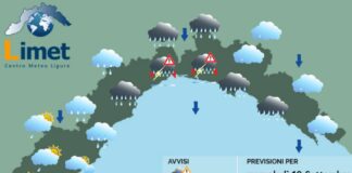 Meteo Liguria, cielo coperto e temporali anche intensi Meteo Liguria mercoledì 10 settembre 2025